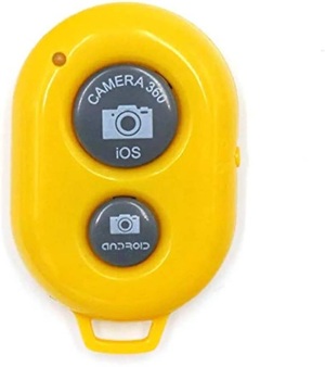 TELECOMMANDE SELFIE JAUNE