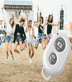 TELECOMMANDE SELFIE BLANC