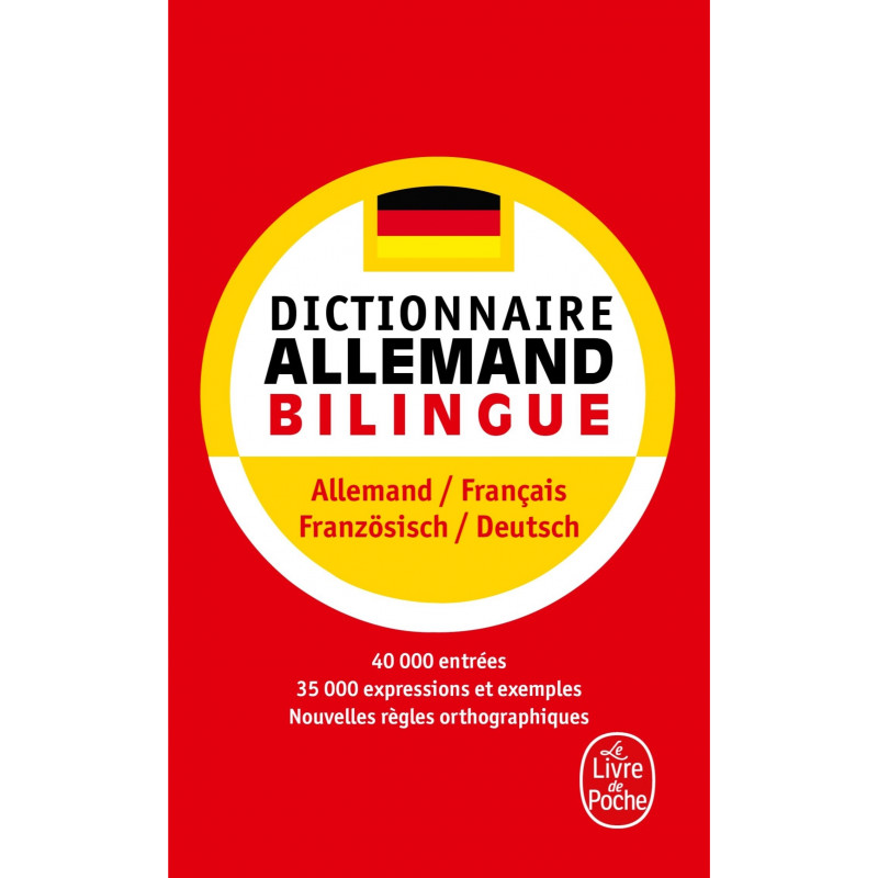 Dictionnaire ALLEMAND BILINGUE