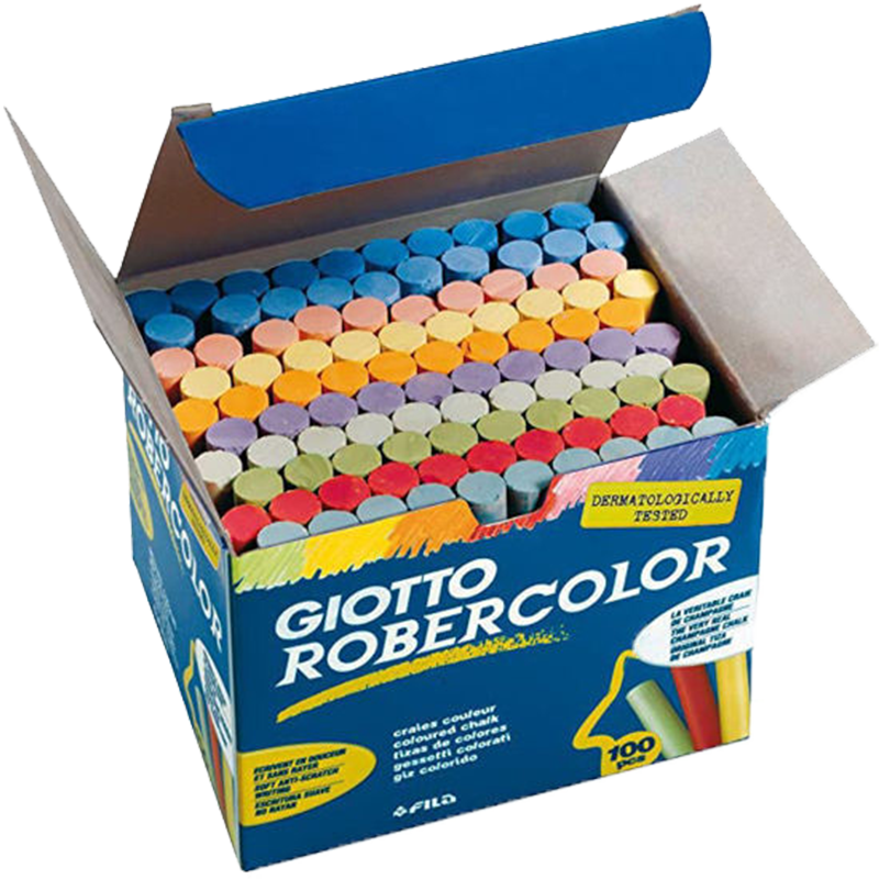 Boite de craies de couleur GIOTTO ROBERCOLOR